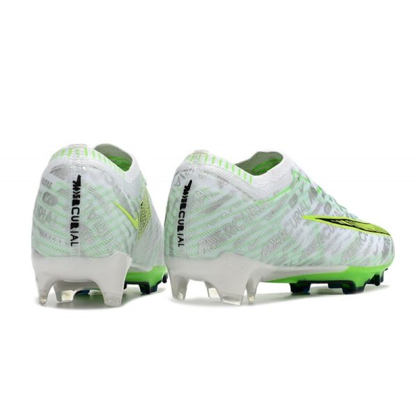 Nike Zoom Mercurial Vapor 15 Elite FG Neuf Blanc Vert