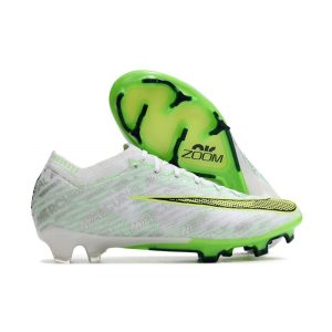 Nike Zoom Mercurial Vapor 15 Elite FG Neuf Blanc Vert
