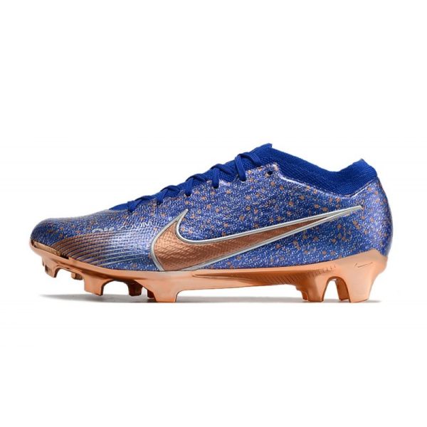 Nike Zoom Mercurial Vapor 15 Elite FG Neuf Bleu Cuivre Métallique