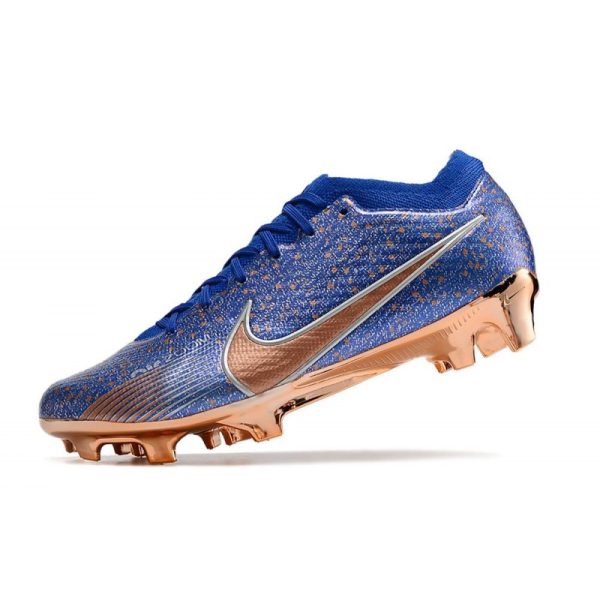 Nike Zoom Mercurial Vapor 15 Elite FG Neuf Bleu Cuivre Métallique