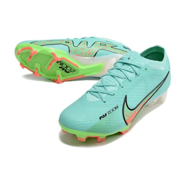 Nike Zoom Mercurial Vapor 15 Elite FG Neuf Vert Orange