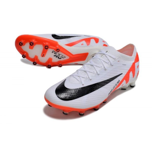 Nike Zoom Mercurial Vapor XV Elite AG-Pro Blanc Cramoisi Vif Noir