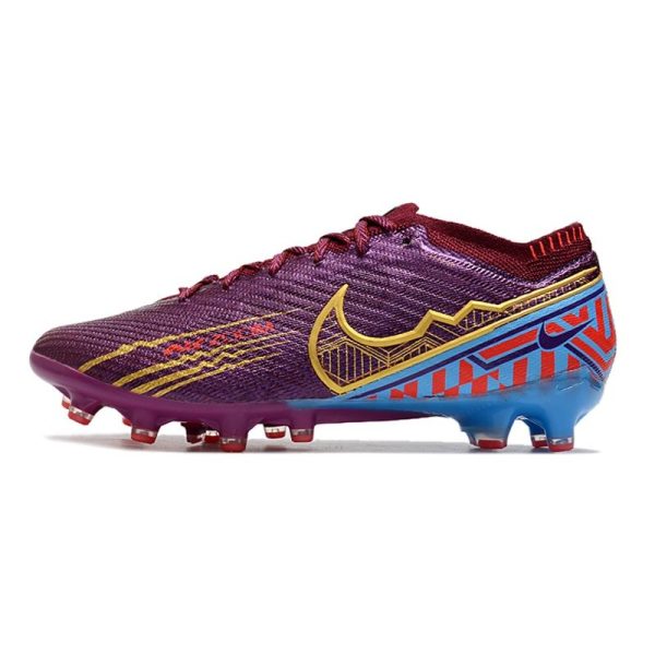 Nike Zoom Mercurial Vapor XV Elite AG-Pro KM Foncé Betterave Mtlc Vivid Or