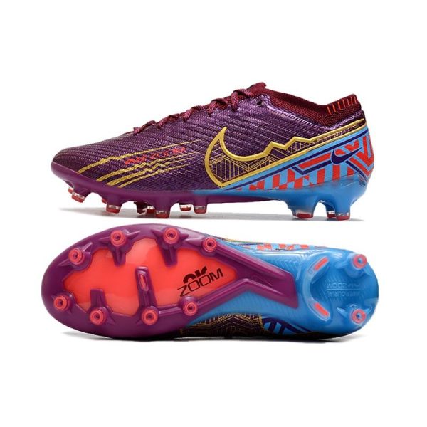 Nike Zoom Mercurial Vapor XV Elite AG-Pro KM Foncé Betterave Mtlc Vivid Or