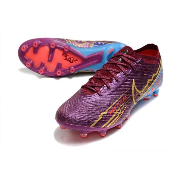Nike Zoom Mercurial Vapor XV Elite AG-Pro KM Foncé Betterave Mtlc Vivid Or