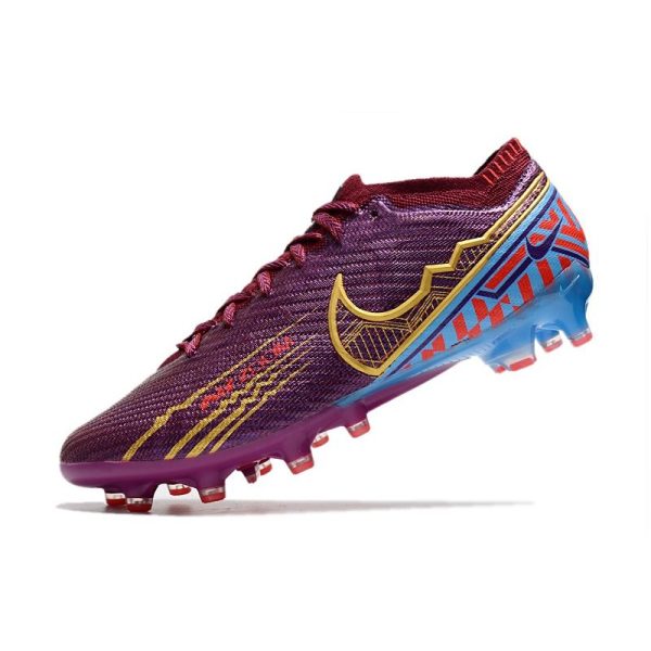 Nike Zoom Mercurial Vapor XV Elite AG-Pro KM Foncé Betterave Mtlc Vivid Or