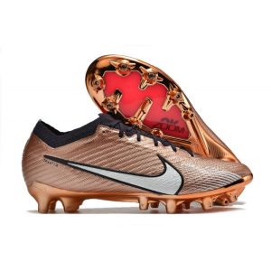 Nike Zoom Mercurial Vapor XV Elite AG-Pro Mbappe Cuivre Métallique