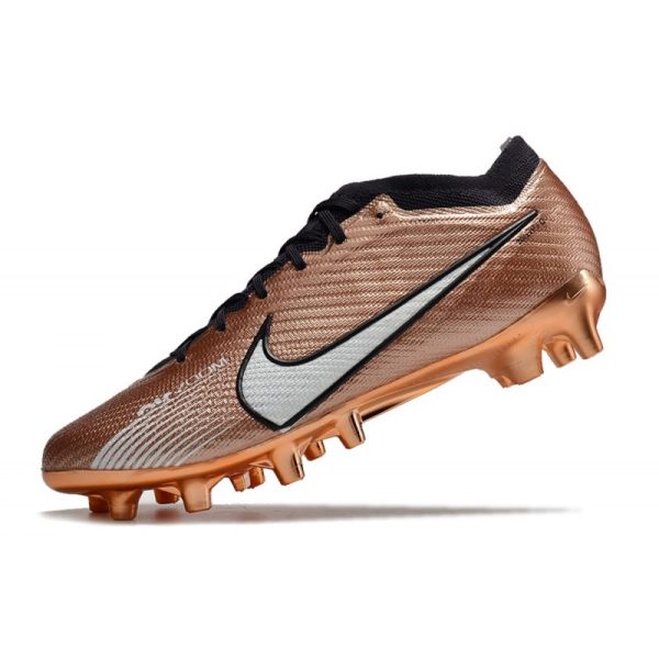 Nike Zoom Mercurial Vapor XV Elite AG-Pro Mbappe Cuivre Métallique