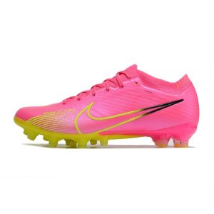 Nike Zoom Mercurial Vapor XV Elite AG-Pro Rosa Jaune