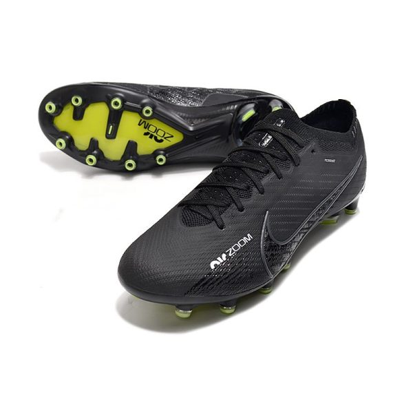 Nike Zoom Mercurial Vapor XV Elite AG-Pro Shadow - Noir Gris Blanc Jaune Fluo