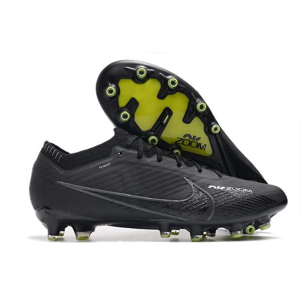 Nike Zoom Mercurial Vapor XV Elite AG-Pro Shadow - Noir Gris Blanc Jaune Fluo