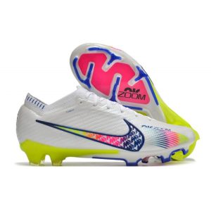 Nike Zoom Mercurial Vapor XV Elite FG Blanc Bleu