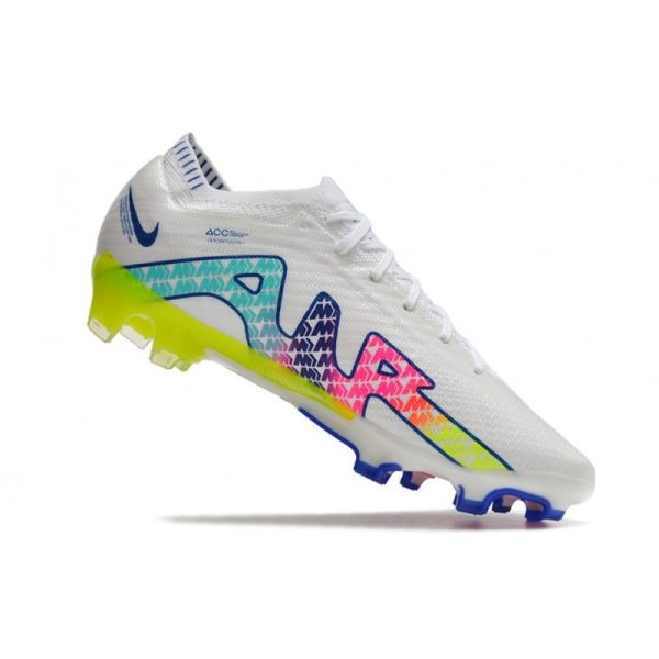 Nike Zoom Mercurial Vapor XV Elite FG Blanc Bleu