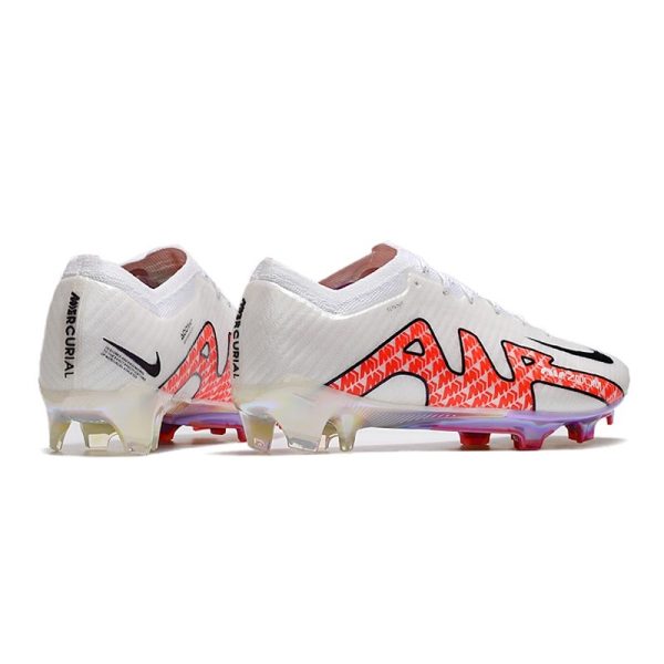 Nike Zoom Mercurial Vapor XV Elite FG Blanc Noir Rouge