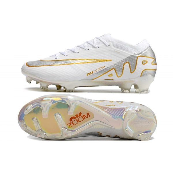 Nike Zoom Mercurial Vapor XV Elite FG Blanc Or