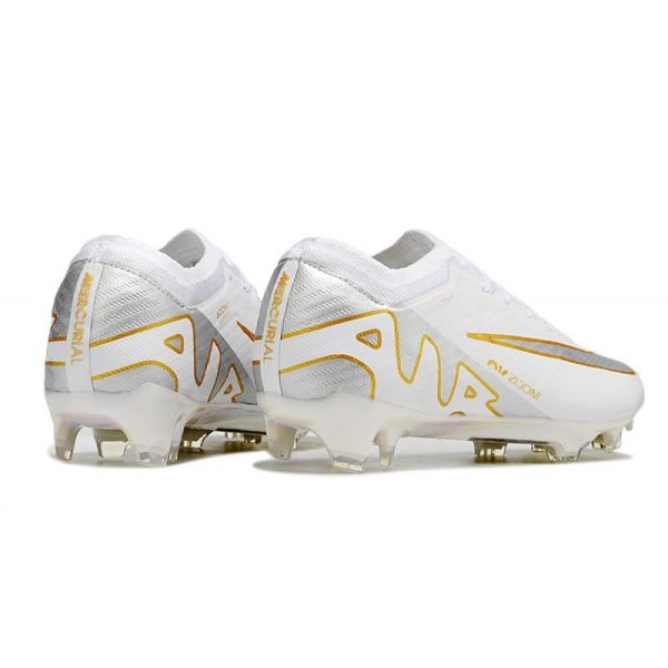 Nike Zoom Mercurial Vapor XV Elite FG Blanc Or