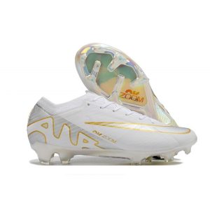 Nike Zoom Mercurial Vapor XV Elite FG Blanc Or