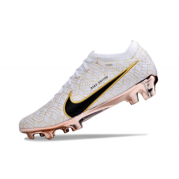 Nike Zoom Mercurial Vapor XV Elite FG Blanc Or Noir