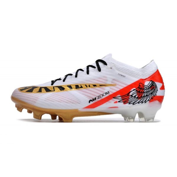 Nike Zoom Mercurial Vapor XV Elite FG Blanc Rouge Or