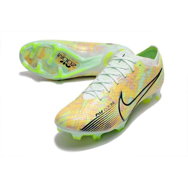 Nike Zoom Mercurial Vapor XV Elite FG Bonded - Vert Bleu Orange