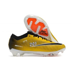 Chaussures de Football Nike Zoom Mercurial Vapor XV Elite FG Jaune Noir