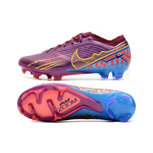 Nike Zoom Mercurial Vapor XV Elite FG KM Foncé Betterave Mtlc Vivid Or