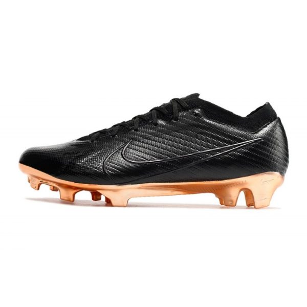 Nike Zoom Mercurial Vapor XV Elite FG Noir Cuivre Métallique