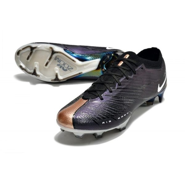 Nike Zoom Mercurial Vapor XV Elite FG Noir Cuivre Métallique
