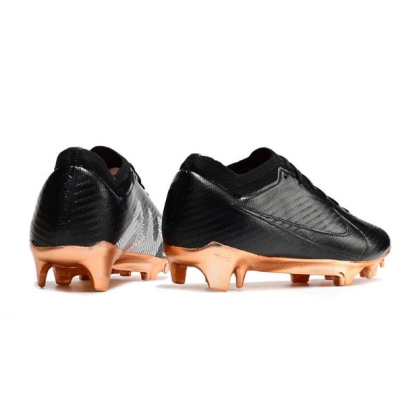 Nike Zoom Mercurial Vapor XV Elite FG Noir Cuivre Métallique