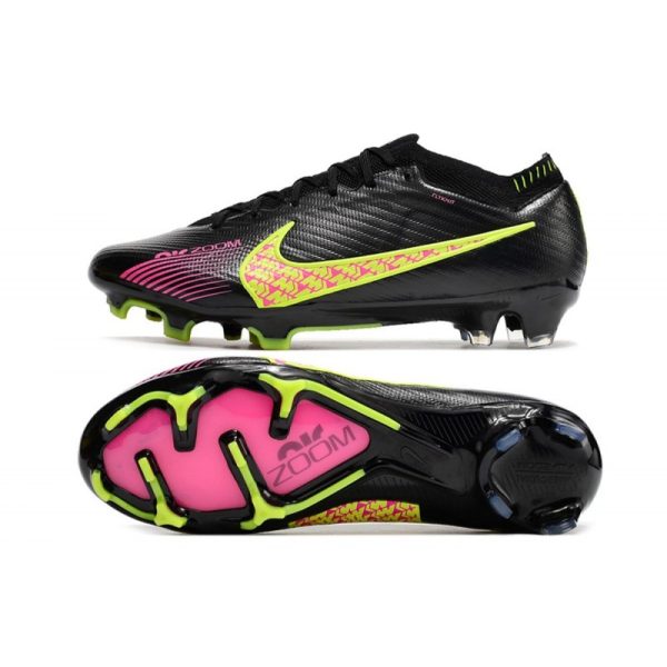 Nike Zoom Mercurial Vapor XV Elite FG Noir Jaune Rose