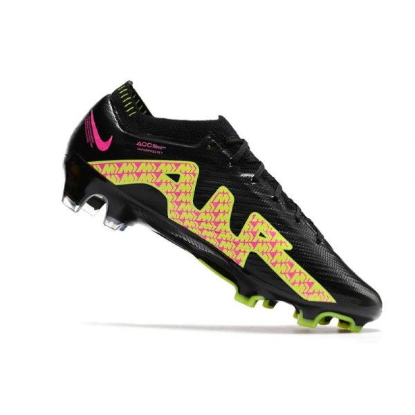 Nike Zoom Mercurial Vapor XV Elite FG Noir Jaune Rose