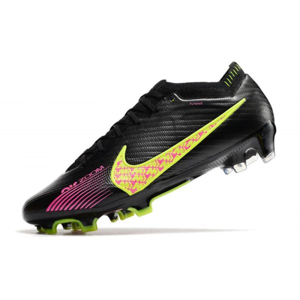 Nike Zoom Mercurial Vapor XV Elite FG Noir Jaune Rose