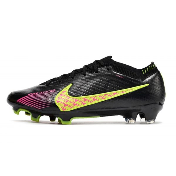 Nike Zoom Mercurial Vapor XV Elite FG Noir Jaune Rose