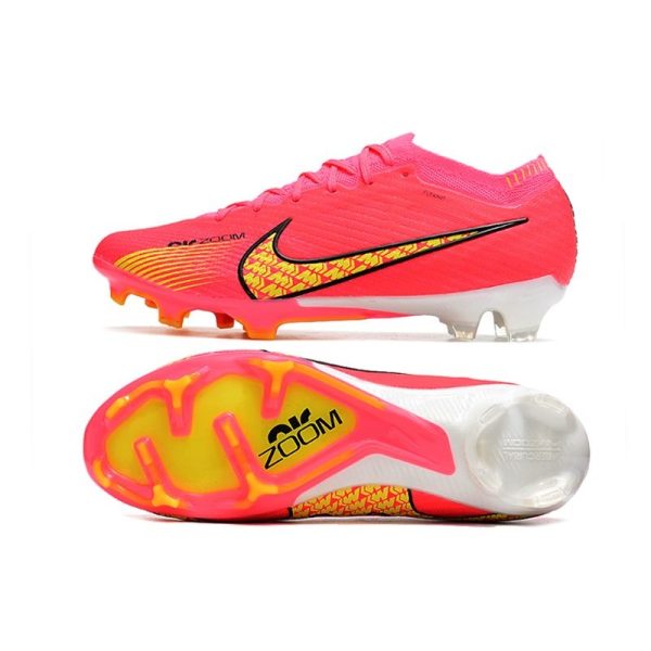 Nike Zoom Mercurial Vapor XV Elite FG Rouge Jaune