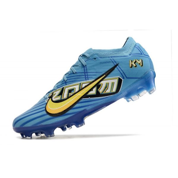 Nike Zoom Mercurial Vapor XV Elite FG X Mbappe Bleu Baltique Blanc