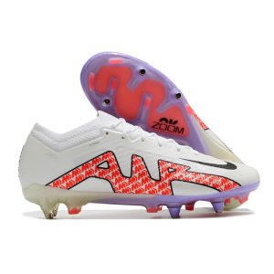 Nike Zoom Mercurial Vapor XV Elite Sg Pro Blanc Noir Rouge