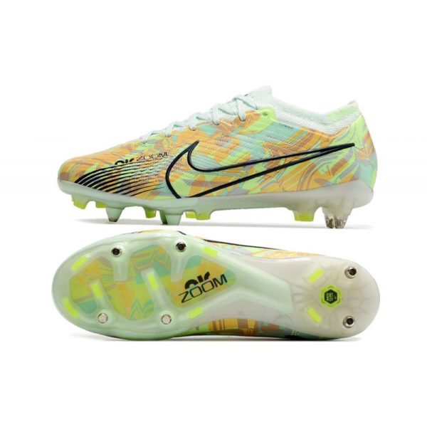Nike Zoom Mercurial Vapor XV Elite Sg Pro Bonded - Vert Bleu Orange