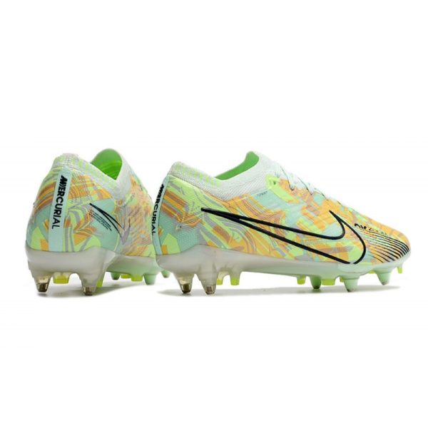 Nike Zoom Mercurial Vapor XV Elite Sg Pro Bonded - Vert Bleu Orange