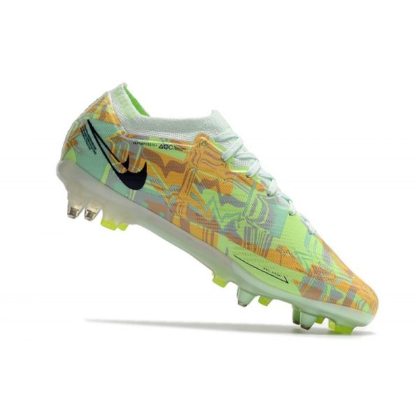 Nike Zoom Mercurial Vapor XV Elite Sg Pro Bonded - Vert Bleu Orange