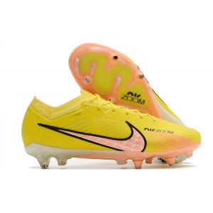 Chaussures Nike Zoom Mercurial Vapor XV Elite Sg Pro  Lucent - Jaune Crépuscule Barely Grape