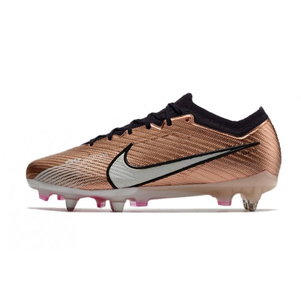 Nike Zoom Mercurial Vapor XV Elite Sg Pro Mbappe Cuivre Métallique