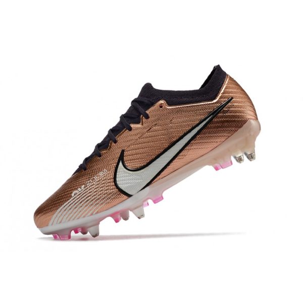 Nike Zoom Mercurial Vapor XV Elite Sg Pro Mbappe Cuivre Métallique