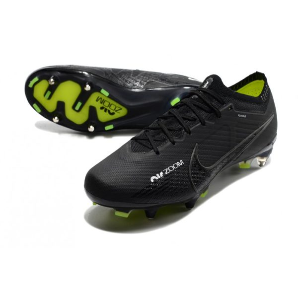Nike Zoom Mercurial Vapor XV Elite Sg Pro Shadow - Noir Gris Blanc Jaune Fluo