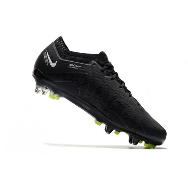 Nike Zoom Mercurial Vapor XV Elite Sg Pro Shadow - Noir Gris Blanc Jaune Fluo