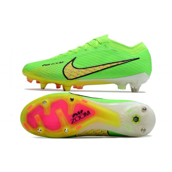 Nike Zoom Mercurial Vapor XV Elite Sg Pro Vert Jaune