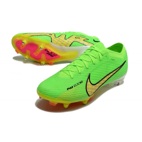 Nike Zoom Mercurial Vapor XV Elite Sg Pro Vert Jaune