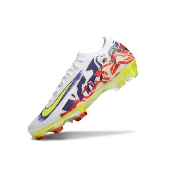 Nike Zoom Mercurial Vapor XVI Elite FG Neuf Blanc Jaune Violet Rouge