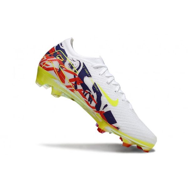 Nike Zoom Mercurial Vapor XVI Elite FG Neuf Blanc Jaune Violet Rouge