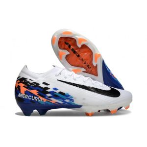 Nike Zoom Mercurial Vapor XVI Elite FG Neuf Blanc Noir Bleu