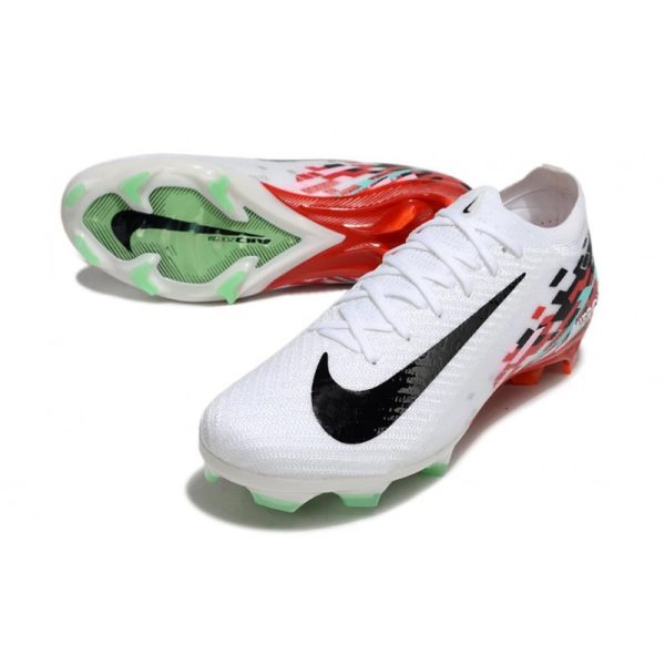 Nike Zoom Mercurial Vapor XVI Elite FG Neuf Blanc Rouge Noir